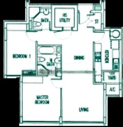 The Waterina (D14), Apartment #500439851